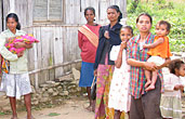 Farm family in East Timor