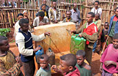 Village water tap in Ethiopia